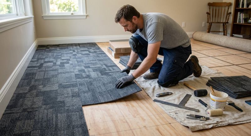 Carpet Tiles Installation in Monmouth County, NJ