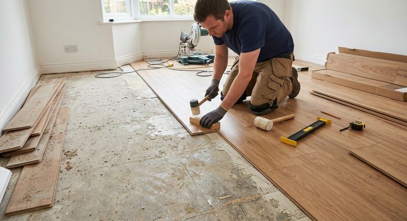 Laminate Floor Remodeling in Loudoun County, VA