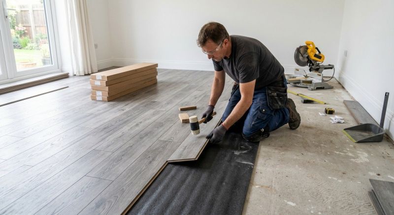 Laminate Floor Replacement in Greensboro, NC