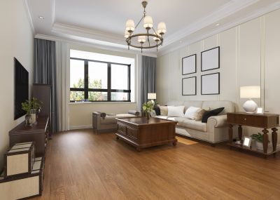 Living Room with Hardwood Floors