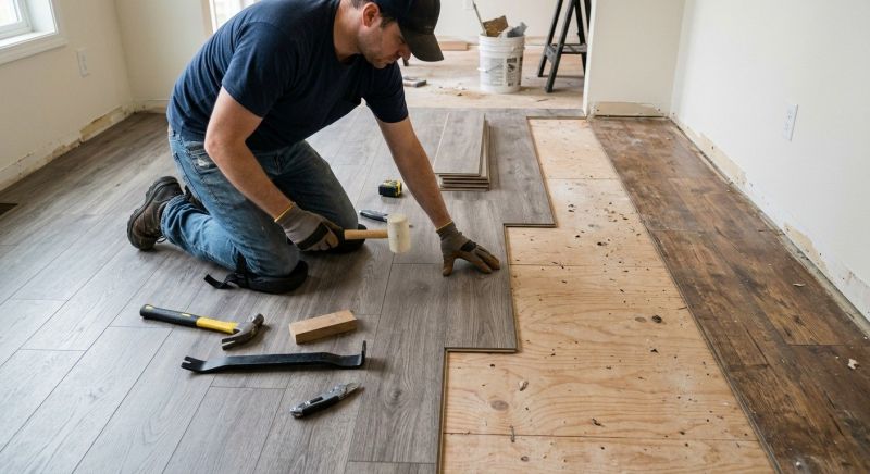Laminate Floor Replacement in Manassas, VA