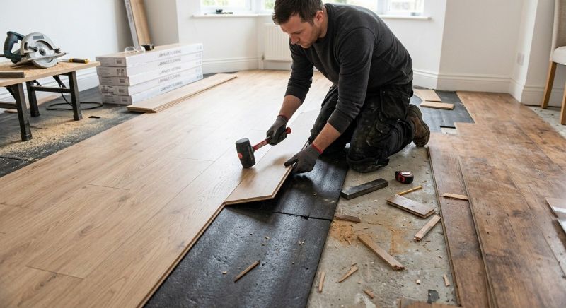 Laminate Floor Replacement in Loudoun County, VA