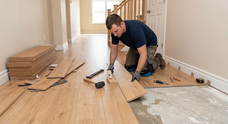 Laminate Floor Replacement in Sacramento, CA