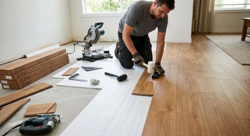 Laminate Flooring Replacement in Warrenton, VA