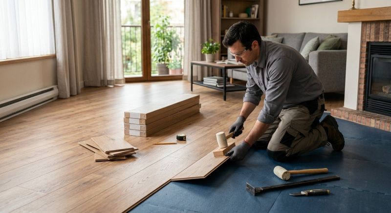 Laminate Flooring Replacement in Greensboro, NC