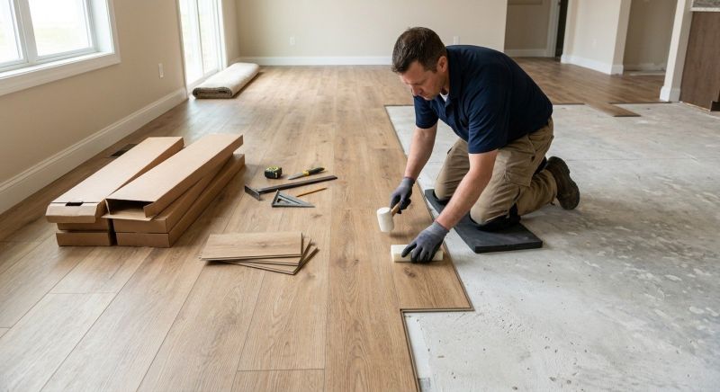 Linoleum Floor Installation in Manassas, VA