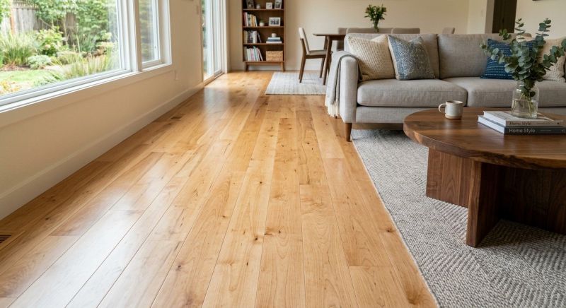 Maple Flooring Installation in Fort Worth, TX