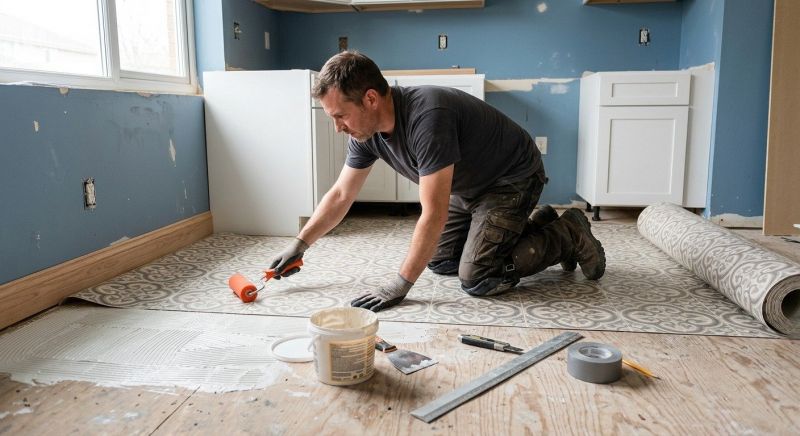 Sheet Flooring Installation in Houston, TX