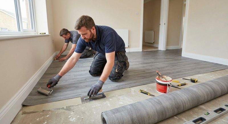 Sheet Flooring Installation in Bastrop, TX